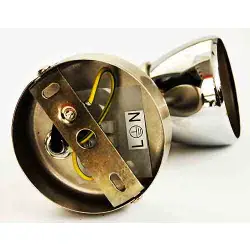 Lampa kinkiet 1x40W E14 2034B 1R SAT. SREBR